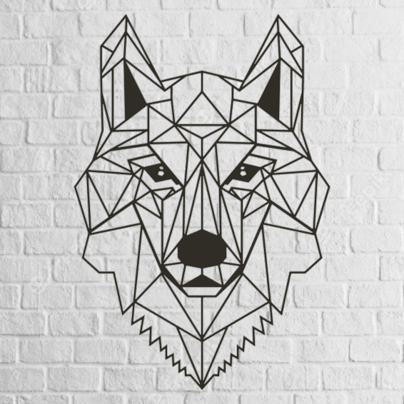 Geometrische Wolf